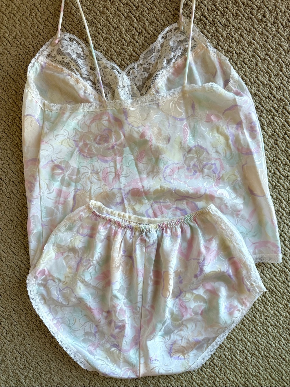 RARE Dior - 1980s Vintage Midsummer Nights Dream Peignoir By Christian Dior - Picture 5 of 8